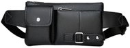 Gaira Kožená ledvinka 519078 černá - Bum Bag