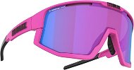 Bliz FUSION NANO OPTICS Matt Neon Pink Nordic Light Begonia - Violet w Blue Multi Cat.2 - Cycling Glasses