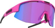 Bliz MATRIX NANO OPTICS Matt Neon Pink Nordic Light Begonia - Violet w Blue Multi Cat.2 - Cycling Glasses