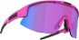 Bliz MATRIX NANO OPTICS Matt Neon Pink Nordic Light Begonia - Violet w Blue Multi Cat.2 - Cycling Glasses