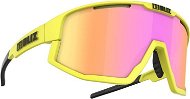 Bliz FUSION Matt Neon Yellow Brown w Purple Multi Cat.3 - Cycling Glasses