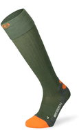 Lenz Heat Sock 4.1 Toe Cap Regular Fit - zelená/oranžová 35 - 38 - Heated Socks