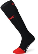 Lenz Heat Sock 6.1 Toe Cap Compression - černá/červená 39 - 41 - Heated Socks