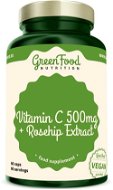 GreenFood Nutrition Vitamín C + Extrakt zo šípok 60 kapsúl - Vitamín C