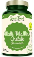 Multivitamín GreenFood Nutrition Multi VitaMin Chelate pre ženy 60 kapsúl - Multivitamín