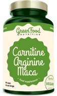 Fat burner GreenFood Nutrition Carnitine Arginine Maca, 90 Capsules - Spalovač tuků