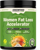 GreenFood Nutrition Performance Women Fat Loss Accelerator Juicy tangerine 420g - Fat burner