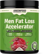 GreenFood Nutrition Performance Mens Fat Loss Accelerator Juicy raspberry 420 g - Spaľovač tukov
