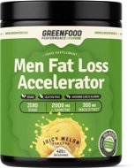 GreenFood Nutrition Performance Mens Fat Loss Accelerator Juicy melon 420 g - Spaľovač tukov