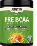 GreenFood Nutrition Performance Pre-BCAA Juicy tangerine 420 g - Anabolizér