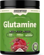 GreenFood Nutrition Performance Glutamine Juicy raspberry 420 g - Aminokyseliny