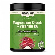 GreenFood Nutrition Performance Magnesium Citrate +Vitamin B6 Juicy raspberry 420g - Magnesium