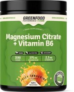 GreenFood Nutrition Performance Magnesium Citrate +Vitamin B6 Juicy tangerine 420 g - Magnézium