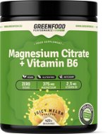GreenFood Nutrition Performance Magnesium Citrate + Vitamin B6 Juicy melon 420 g - Magnézium