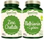 GreenFood Nutrition Methionin + Cysteine 90 cps. + Zinc Chelate 60 cps. - Sada výživových doplnkov