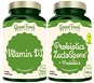GreenFood Nutrition Probiotics Lactospore® + Prebiotics 60 cps +Vitamín D3 60 cps. - Sada výživových doplnkov