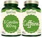 GreenFood Nutrition L-Carnitine 900 mg 60 cps +Caffeine 60 cps - Sada výživových doplnkov