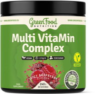 GreenFood Nutrition Multi VitaMin Complex 240 g, juicy raspberry - Multivitamin