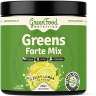 GreenFood Nutrition Greens Forte Mix 240 g, juicy lemon - Antioxidant