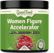 GreenFood Nutrition Women Figure Accelerator 240 g, juicy raspberry - Dietary Supplement