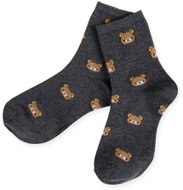GFT Socks with teddy bears - grey - Socks