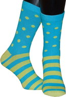 Happy Socks Stripe, polka dot size 41-46 turquoise - Socks