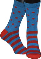 Happy Socks Stripe, polka dot blue - Socks