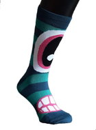Happy Smile socks size 41-46 green - Socks