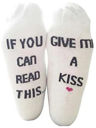 GFT Socks - kiss me white - Socks - Main image