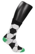 Happy Soccer Socks size 21-23 black and white - Socks