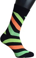 Happy Socks Stripe size 36 - 40 black neon - Socks