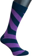 Happy Socks Stripe size 41 - 46 purple-black - Socks