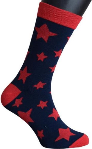 Happy Socks Star size 41-46 red - Socks - Main image