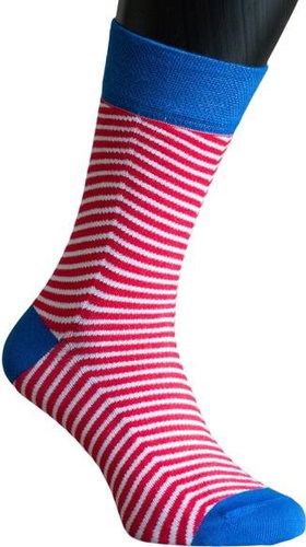 Happy Socks Stripe red size 41-46 - Socks - Main image