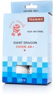 Giant Dragon SILVER 40+ 1-STAR, Bílá - Míčky na stolní tenis