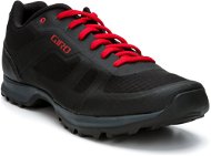 GIRO Gauge kerékpáros cipő, fekete/világos piros, 41-es - Kerékpáros cipő