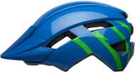 BELL Sidetrack II Youth Blue/Green - Kerékpáros sisak