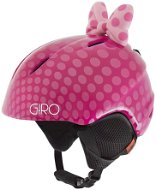 GIRO Launch Plus, Pink Bow Polka Dots, size S - Ski Helmet