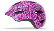 Pink Scamp Pink Flower Land - Bike Helmet