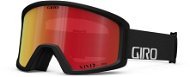 GIRO Block Black Wordmark Vivid Ember - Ski Goggles