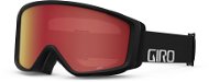 GIRO Index 2.0 Black Wordmark Amber Scarlet - Ski Goggles