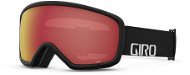 GIRO Stomp Black Wordmark Amber Scarlet - Ski Goggles