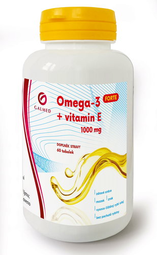 Galmed Omega 3 Forte fish oil 60 tob. - Omega 3 - Main image