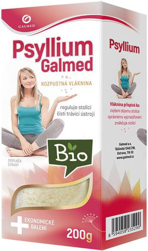 Galmed Psyllium BIO Indian soluble fibre 200 g - Fibre - Main image
