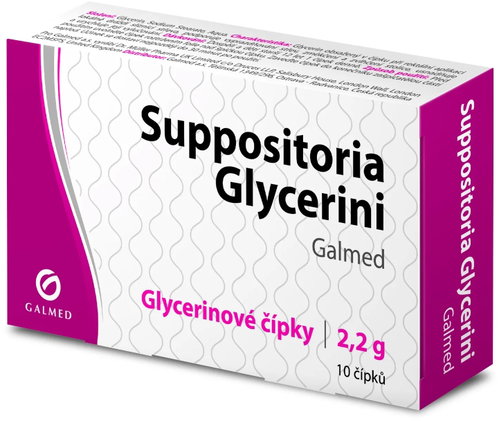Galmed Suppositoria Glycerini suppositories 10 × 2.2 g Main image Galmed Suppositoria Glycerini suppositories 10 × 2.2 g - Medical Device - Main image