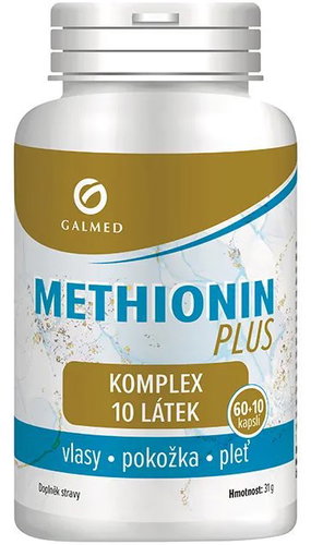 Galmed Methionin PLUS 10 60+10 kapslí - Methionine - Main image