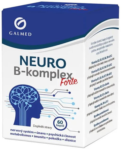 Galmed NEURO B-komplex forte 60 kapslí - B Complex - Main image