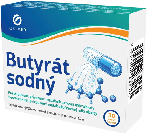 Galmed butyrát sodný 30 kapslí - Dietary Supplement - Main image