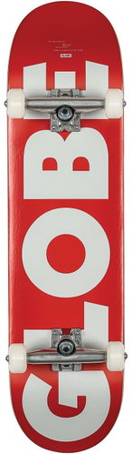 Globe G0 Fubar 8.25FU, Red/White - Skateboard - Main image
