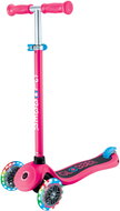 Globber Primo Lights V2 Fuchsia Pink Luminous Wheels - Children's Scooter